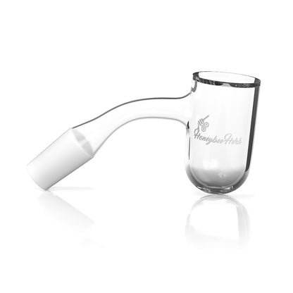 HONEY BEVEL DEEP BOWL QUARTZ BANGER