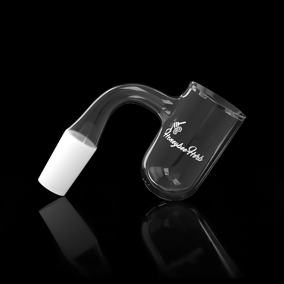 HONEY BEVEL DEEP BOWL QUARTZ BANGER | BL - CannaDevices