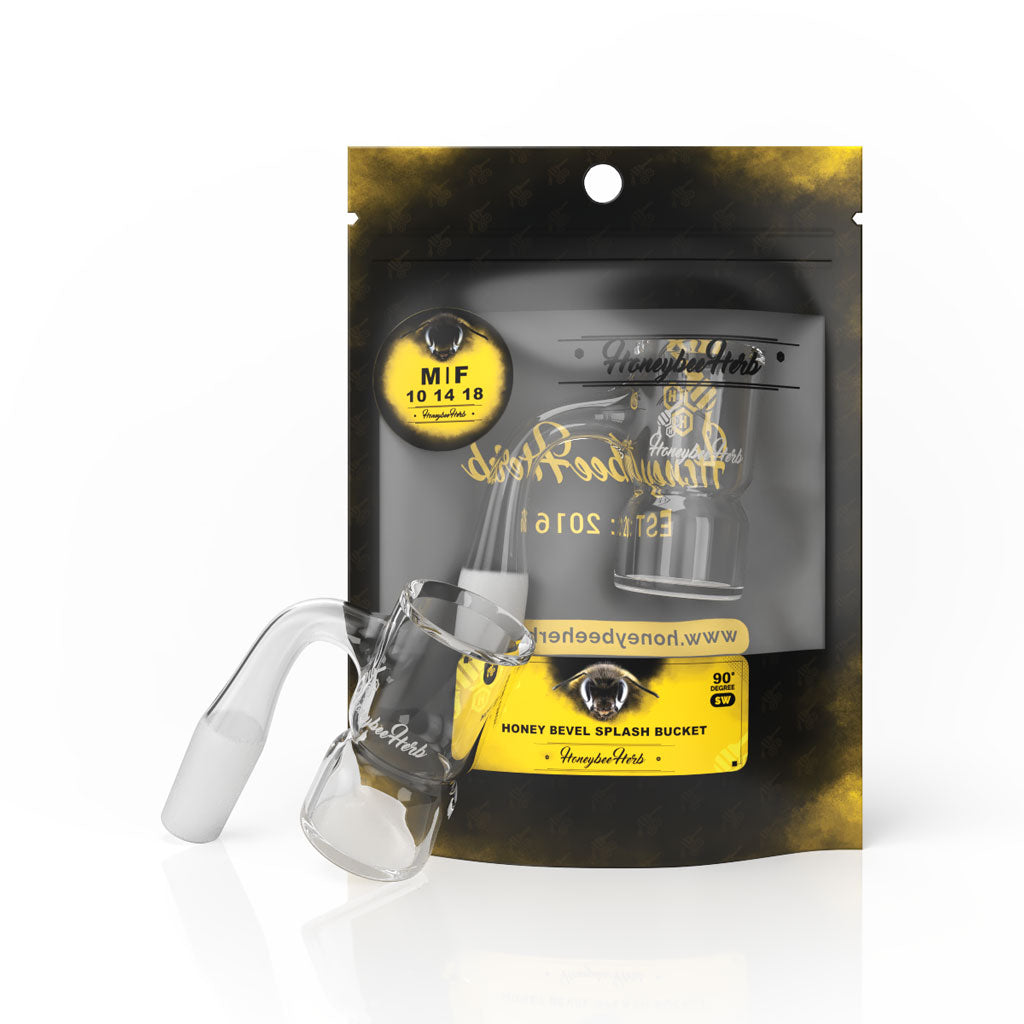 HONEY BEVEL SPLASH BUCKET QUARTZ BANGER