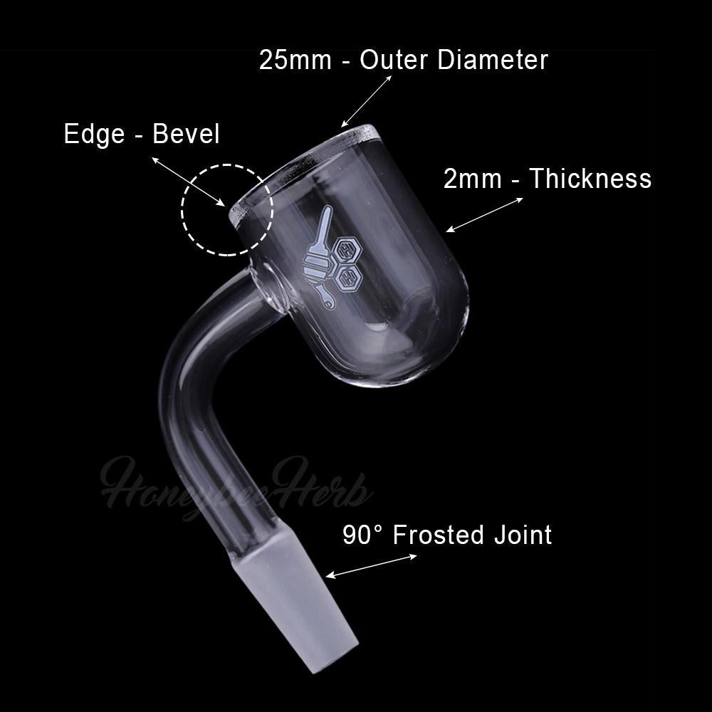 HONEY BEVEL BOWL - 90° DEGREE - CannaDevices