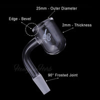 HONEY BEVEL BOWL - 90° DEGREE - CannaDevices