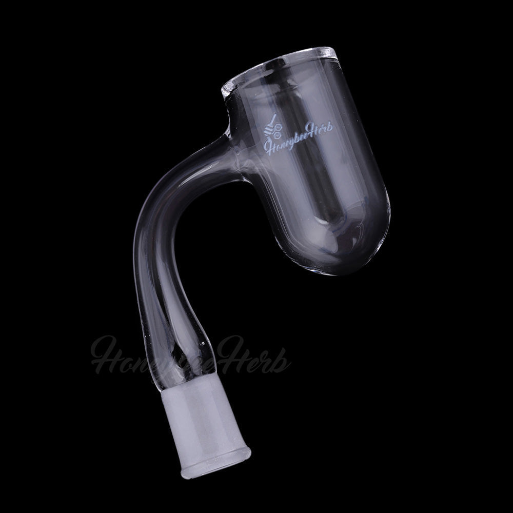 HONEY BEVEL DEEP BOWL QUARTZ BANGER | BL - CannaDevices