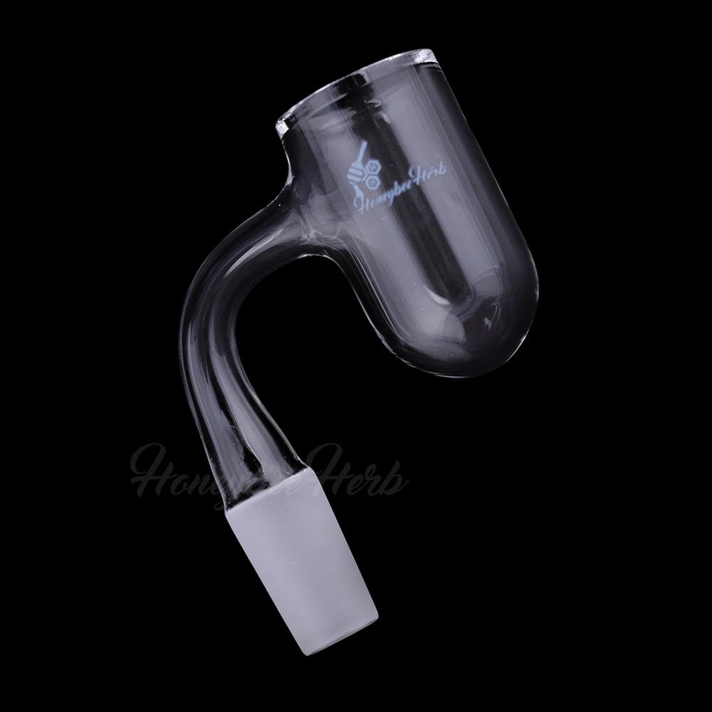 HONEY BEVEL DEEP BOWL QUARTZ BANGER | BL - CannaDevices
