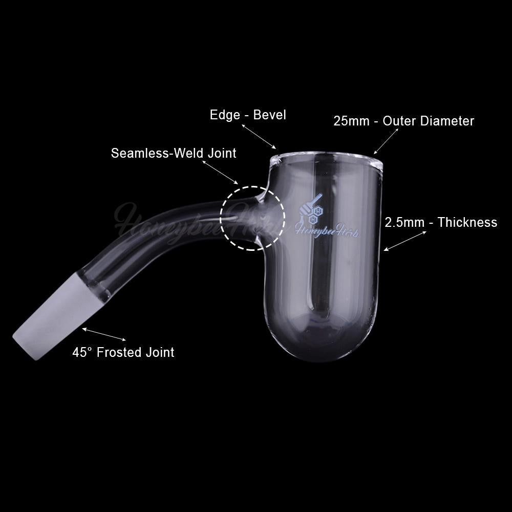 HONEY BEVEL DEEP BOWL - 45° DEGREE  | BL - CannaDevices