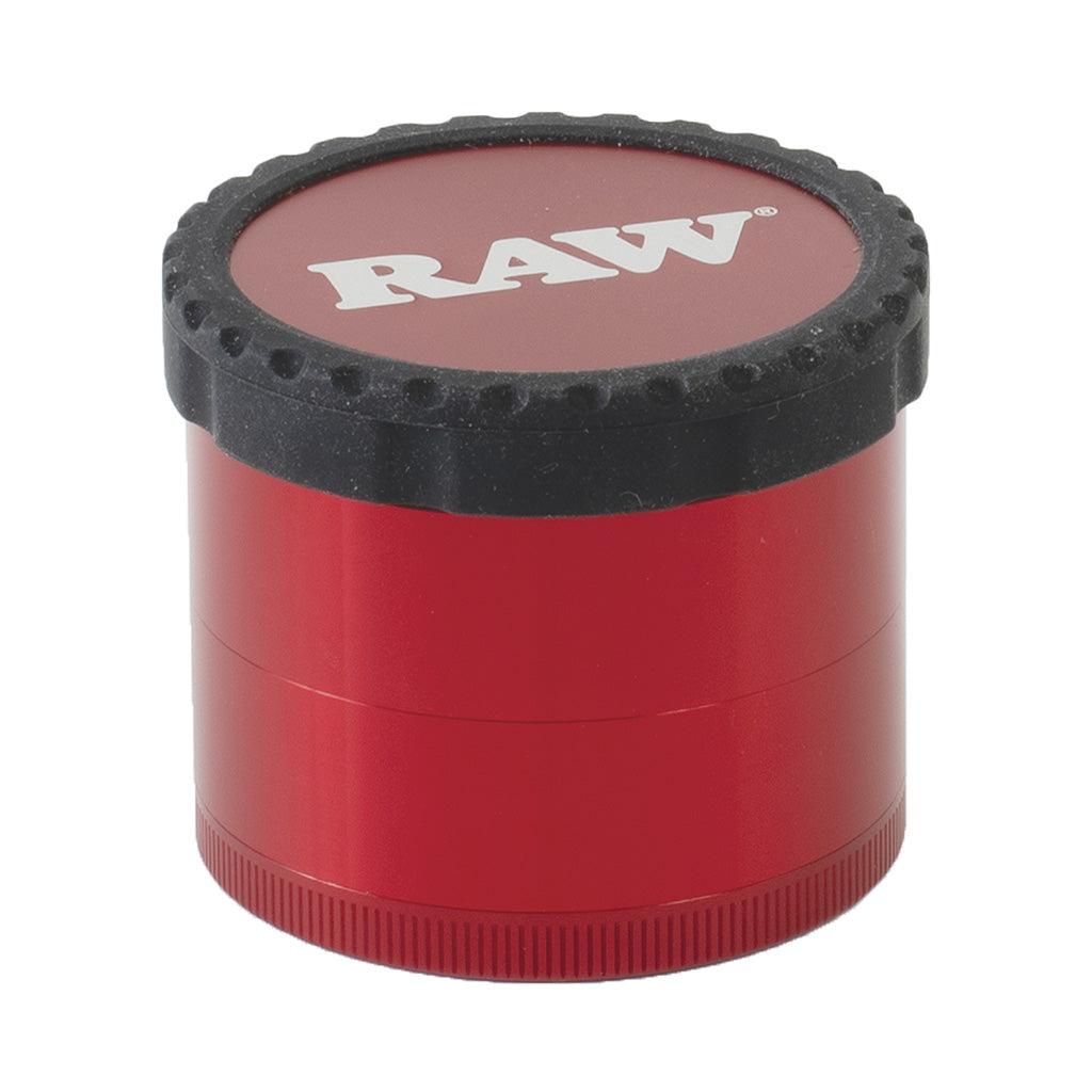 Raw Life 4-Piece Grinder - Red
