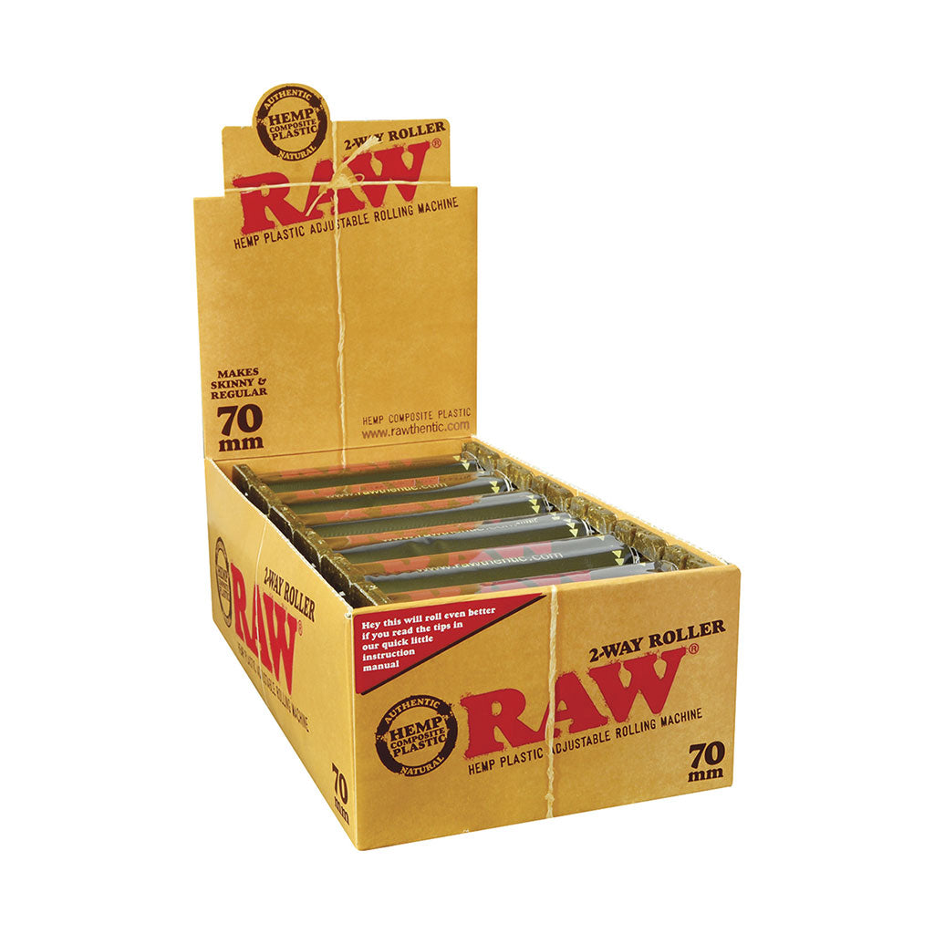 12ct. Raw Adjust. Hemp Plastic Roller
