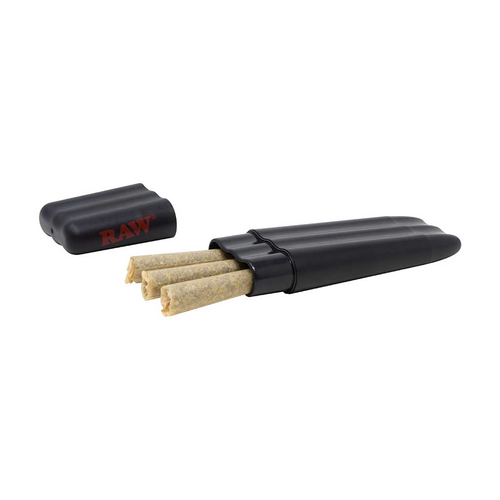 12ct Raw Three Tree Case (Triple Pre-Roll Case)