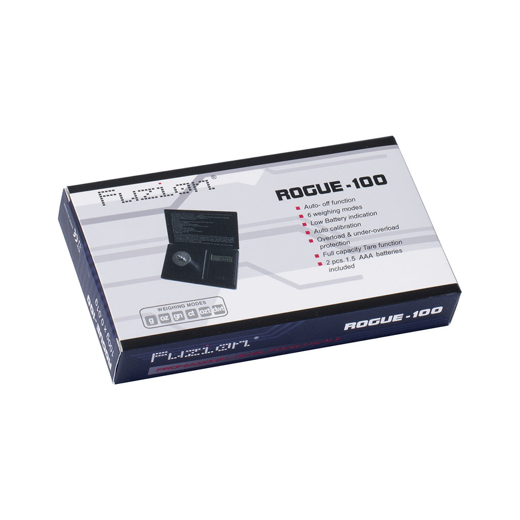 Fuzion Rogue Digital Scale 100g x .01g - Black