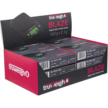 12ct. 600g x 0.1g Blaze Truweigh Scale