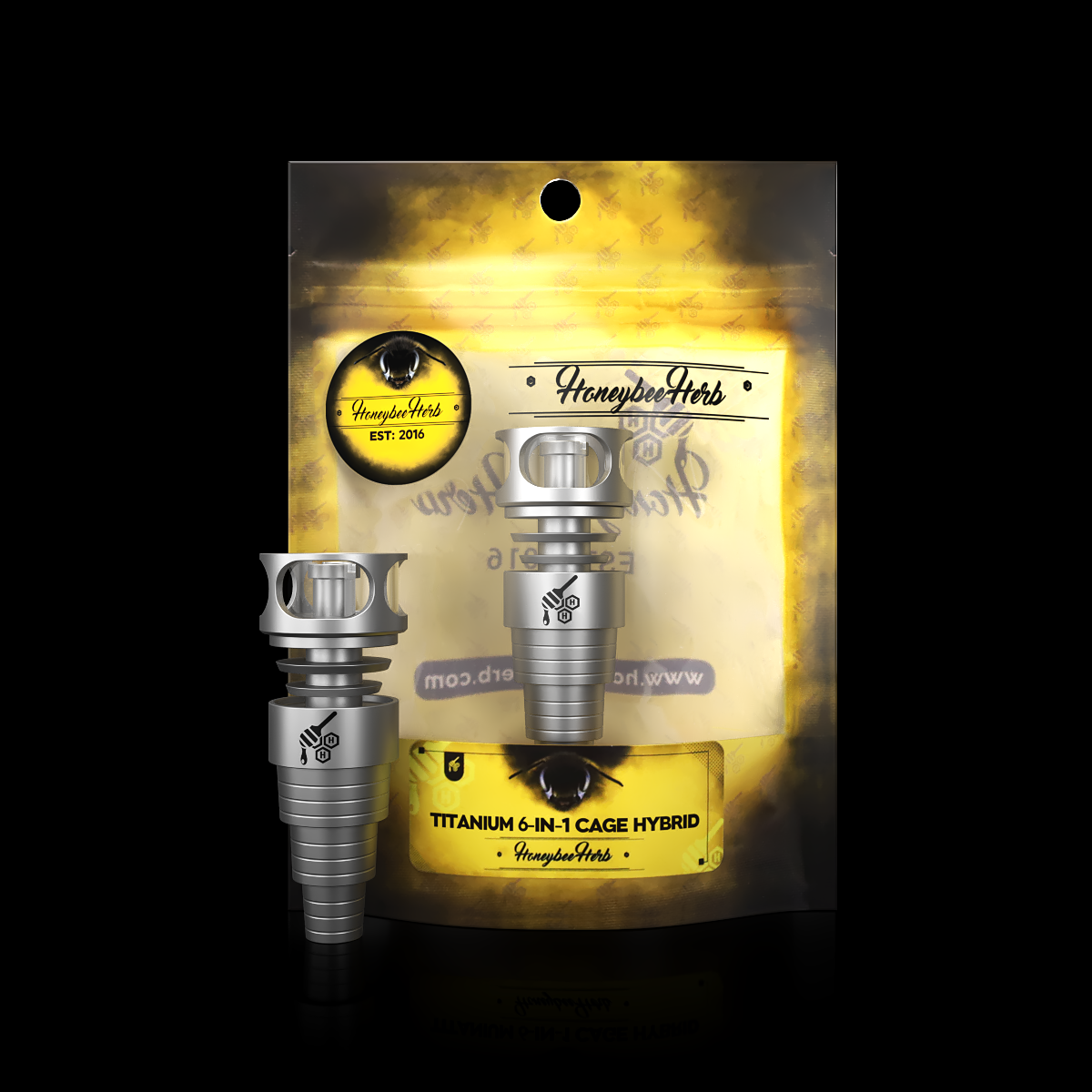 TITANIUM 6-IN-1 CAGE HYBRID - CannaDevices