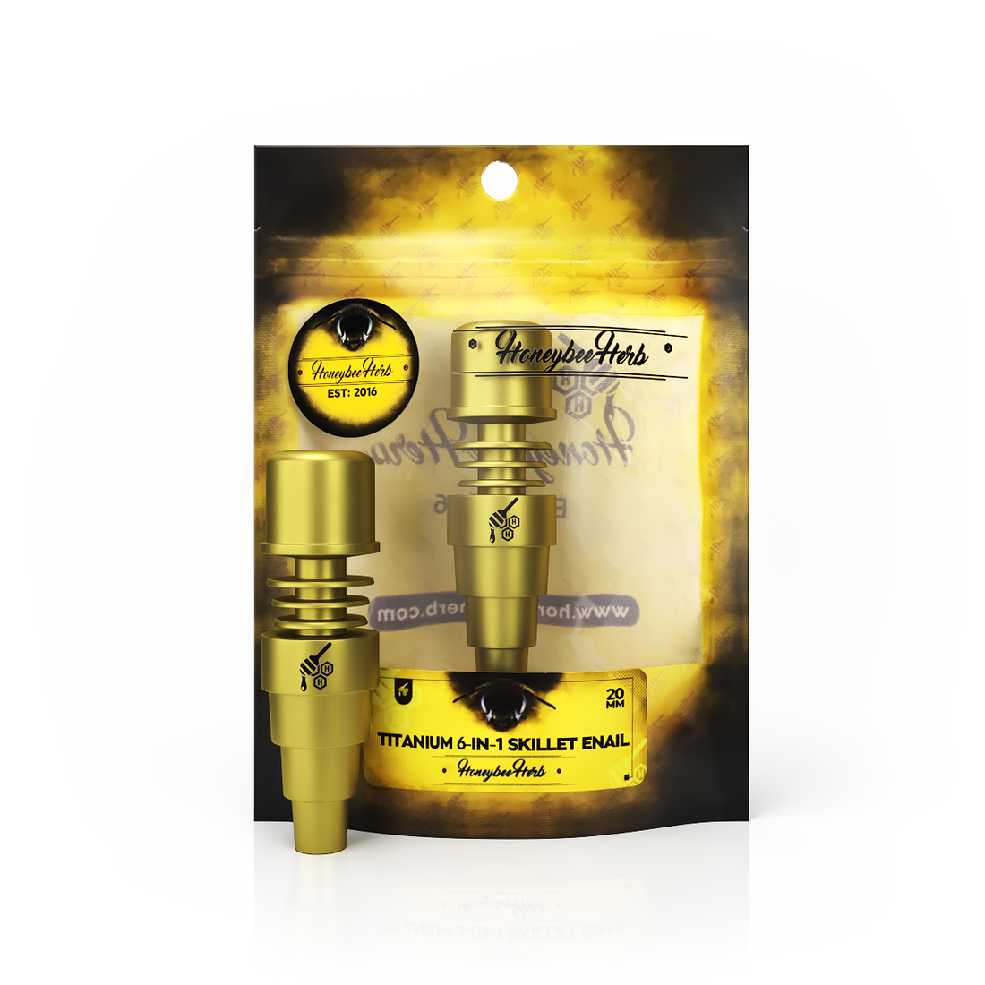 TITANIUM 6-IN-1 SKILLET ENAIL - CannaDevices