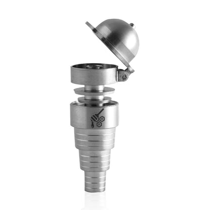TITANIUM 6-IN-1 BASEBALL CARB CAP NAIL