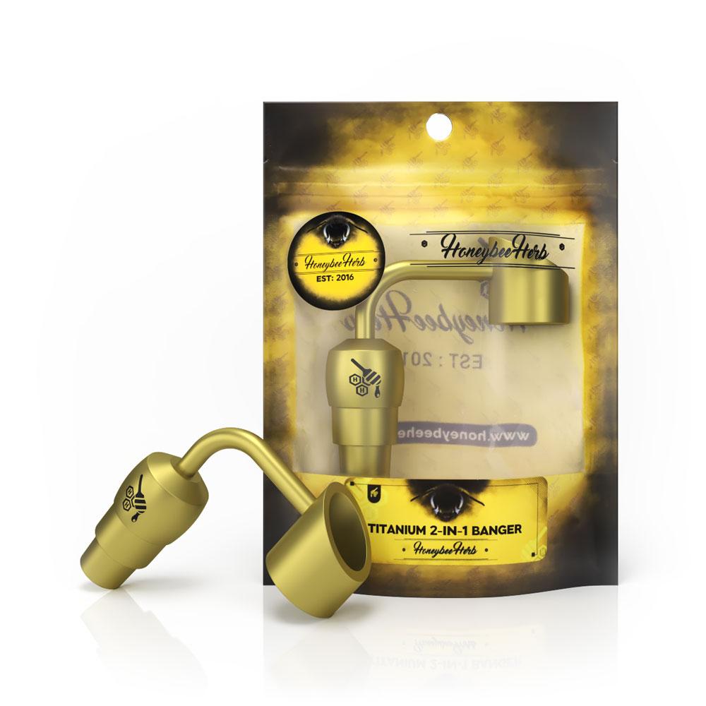 TITANIUM 2-IN-1 BANGER DAB NAIL - CannaDevices
