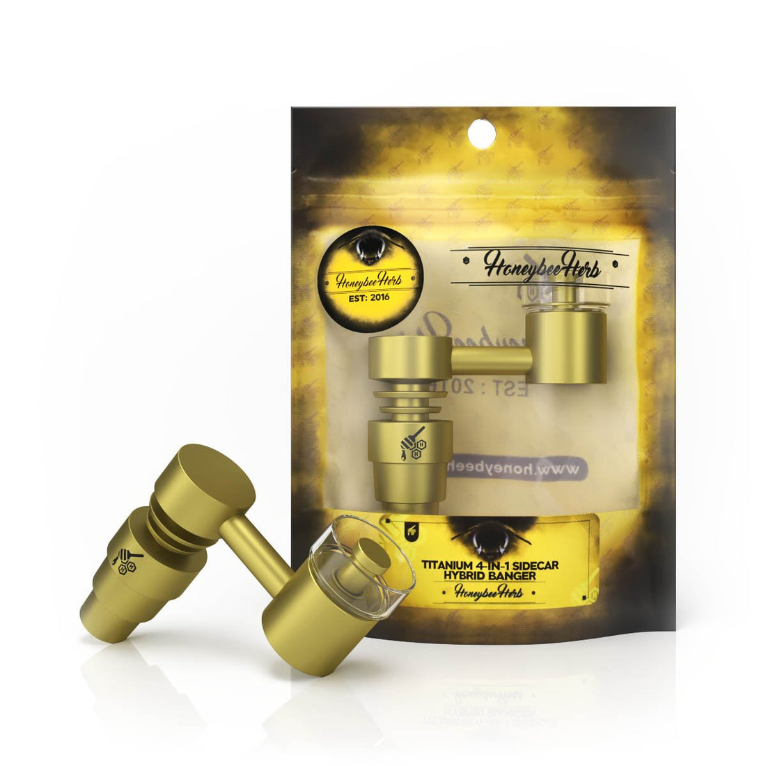 TITANIUM 4-IN-1 SIDECAR HYBRID BANGER - CannaDevices