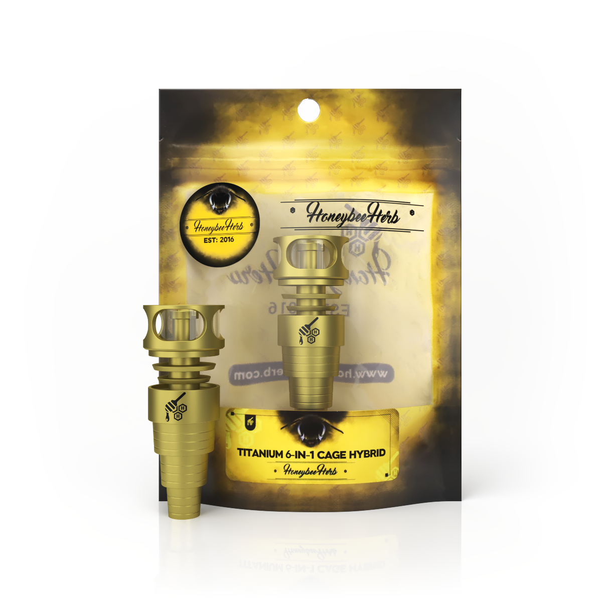TITANIUM 6-IN-1 CAGE HYBRID - CannaDevices
