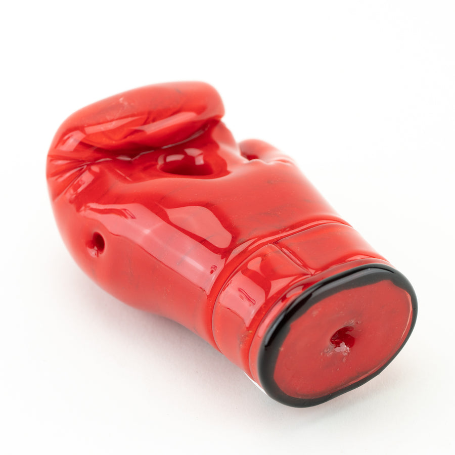 Tyson 2.0 - Boxing Glove Hand Pipe - Red