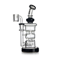 HITTN TRIPLE CHAMBER DISC PERC RECYCLER DAB RIG