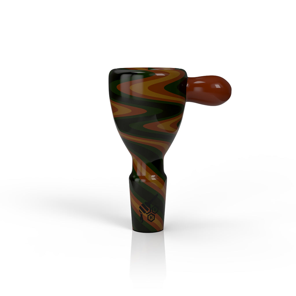 WIG WAG STRIPPED BONG BOWL PIECES - CannaDevices