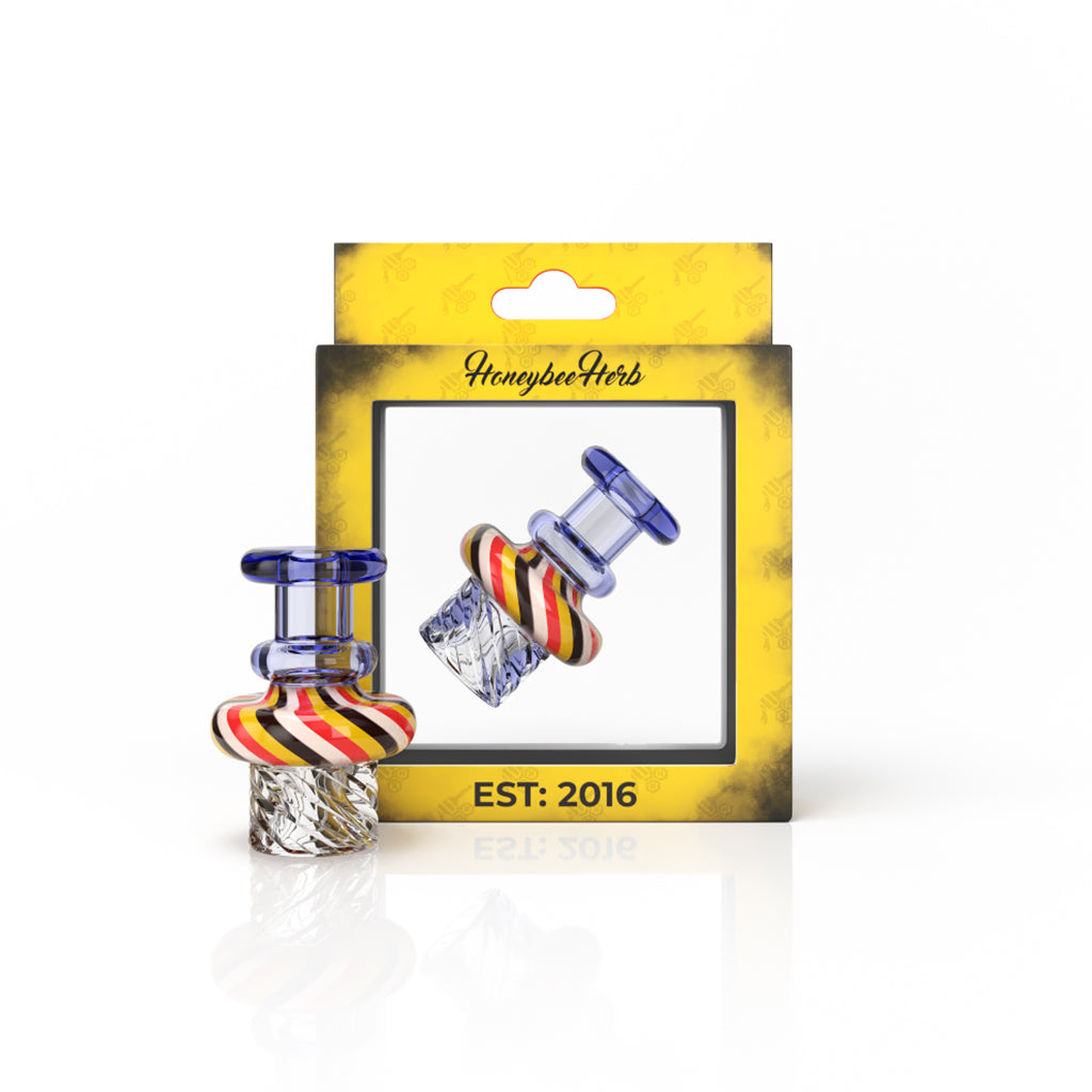 SWIRL TOP VORTEX CARB CAP - CannaDevices