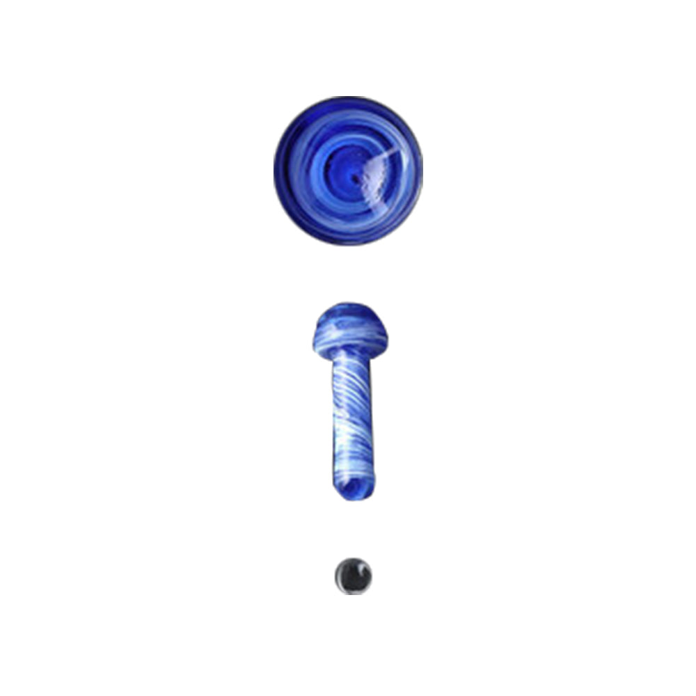 Glass Mushroom Pillar Terp Set - CannaDevices