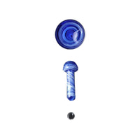 Glass Mushroom Pillar Terp Set - CannaDevices