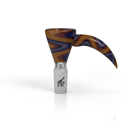 MARTINI FIRE WIG WAG WITH HORN PULL BONG BOWL - CannaDevices