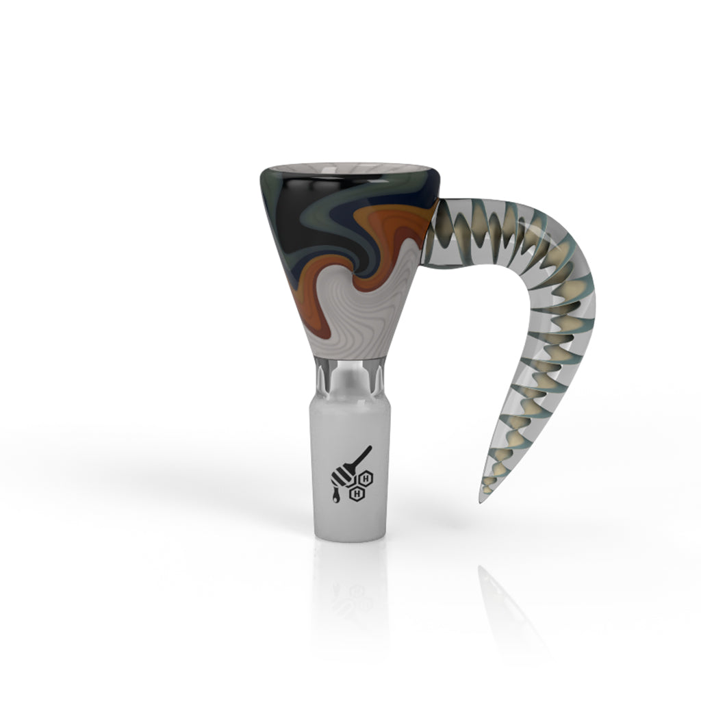 MARTINI SPLASH HORN PULL BONG SLIDE - CannaDevices