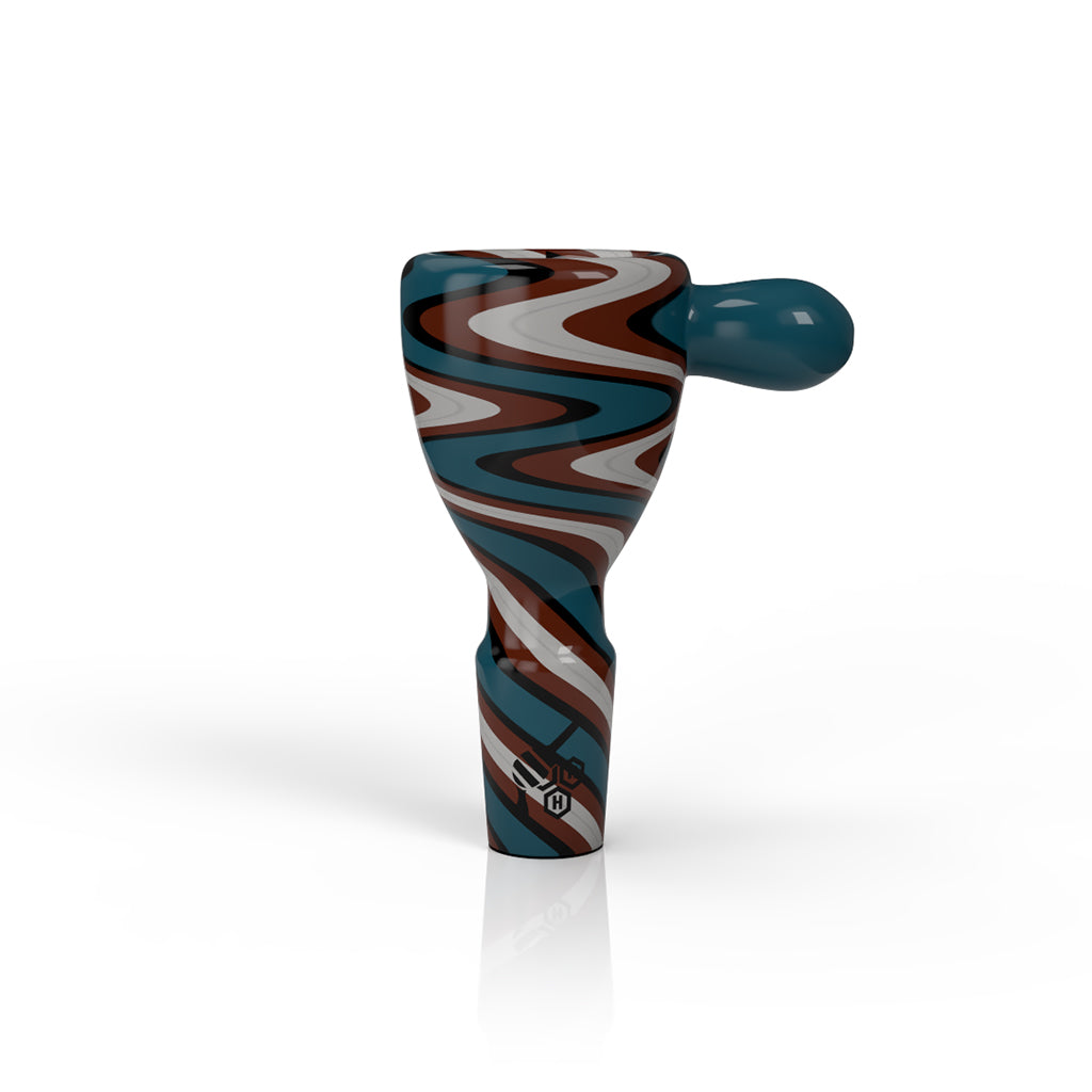 WIG WAG STRIPPED BONG BOWL PIECES - CannaDevices