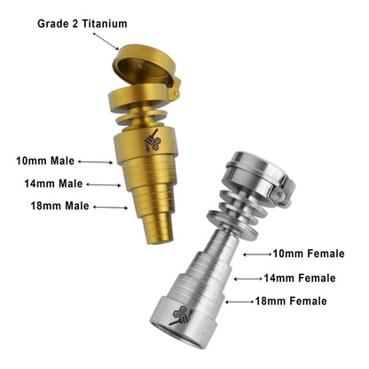 TITANIUM 6-IN-1 CARB CAP - CannaDevices