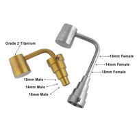TITANIUM 6-IN-1 LONG-NECK BANGER - CannaDevices