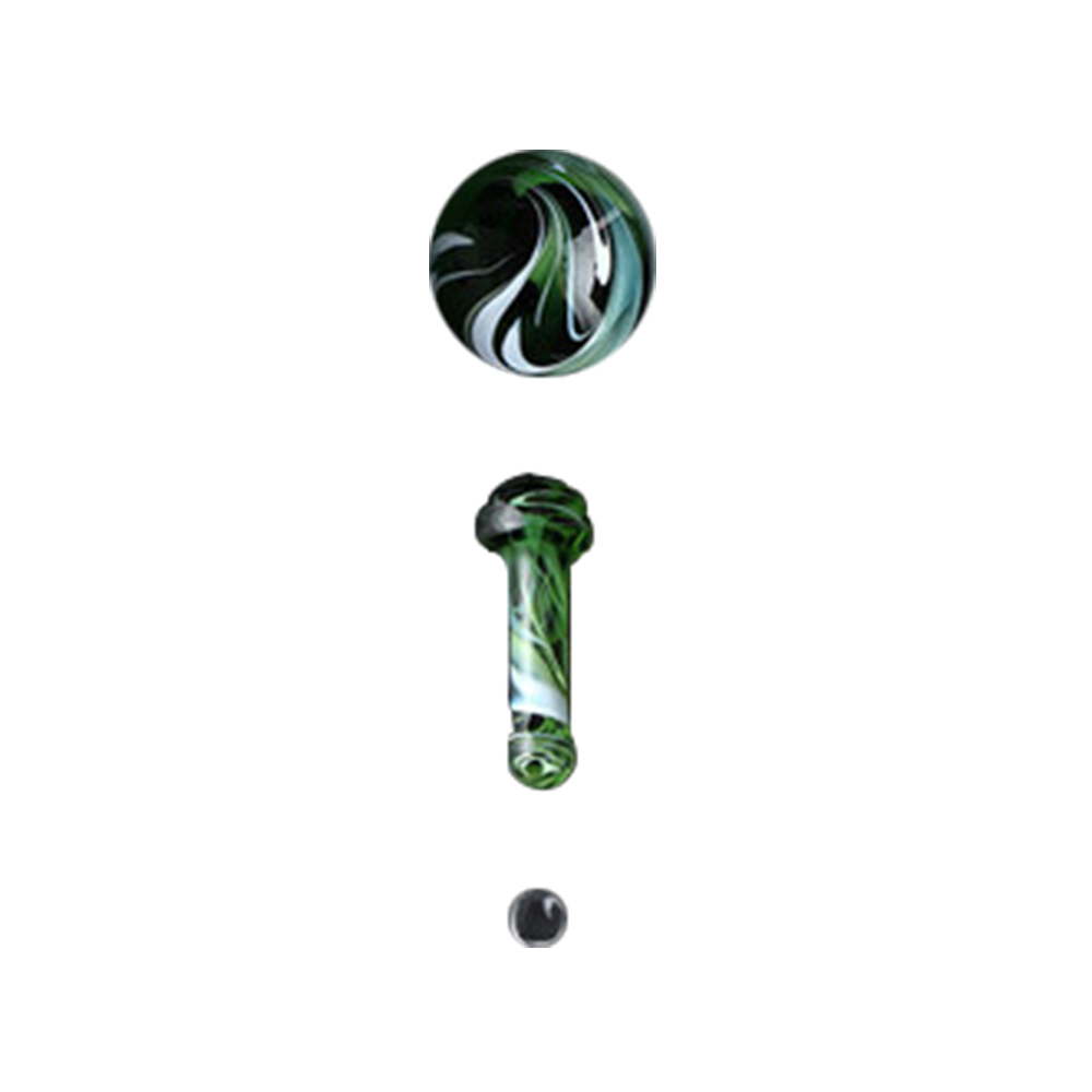 Glass Mushroom Pillar Terp Set - CannaDevices