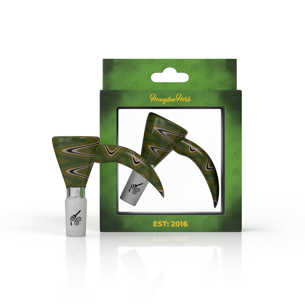 MARTINI FIRE WIG WAG WITH HORN PULL BONG BOWL - CannaDevices