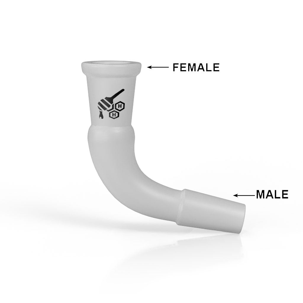 GLASS ELBOW ADAPTER - CannaDevices