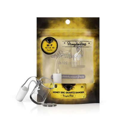 HONEY DISC QUARTZ BANGER