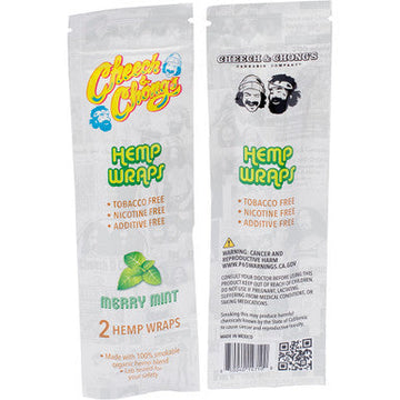 25 Ct. Cheech & Chong Hemp Wrap - Merry Mint