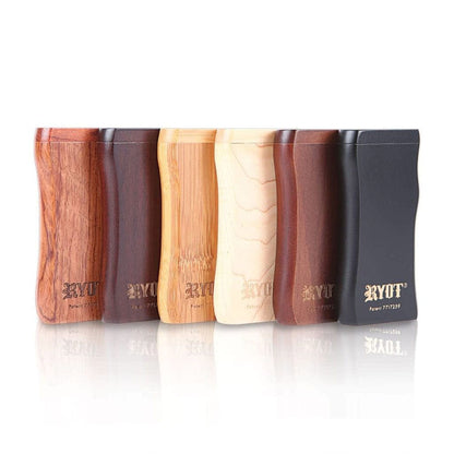 RYOT WOODEN MAGNETIC DUGOUT WITH MATCHING ONE HITTER - CannaDevices
