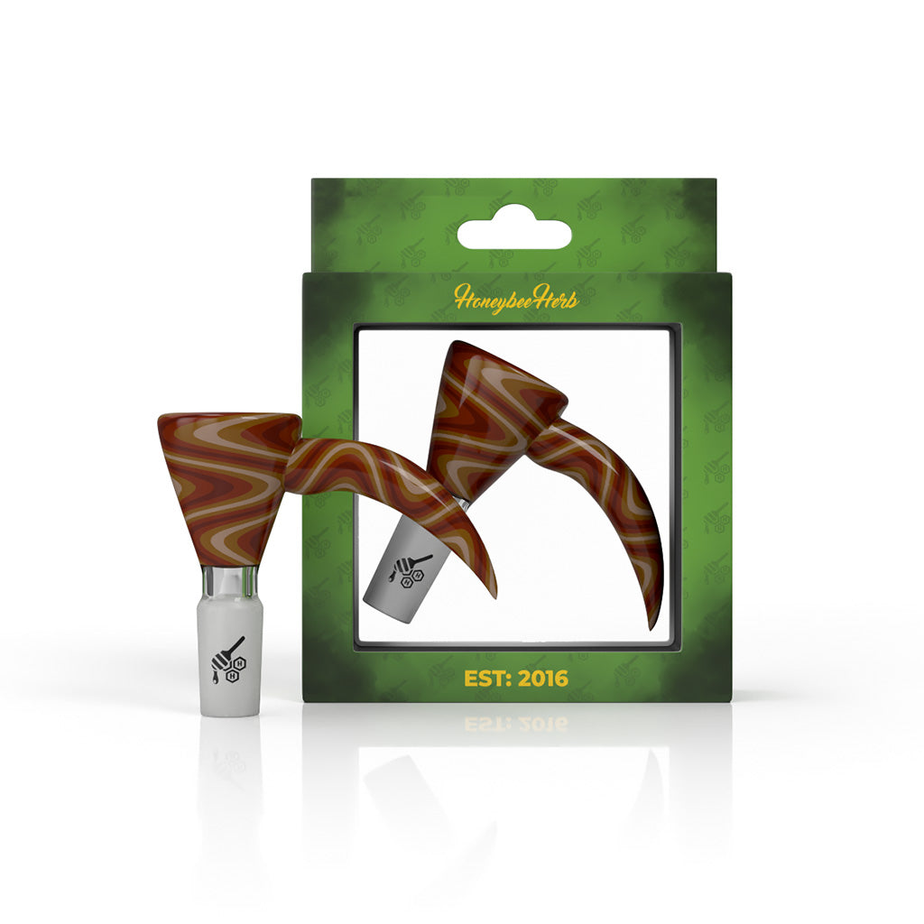 MARTINI FIRE WIG WAG WITH HORN PULL BONG BOWL - CannaDevices