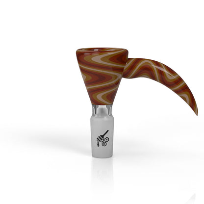 MARTINI FIRE WIG WAG WITH HORN PULL BONG BOWL - CannaDevices