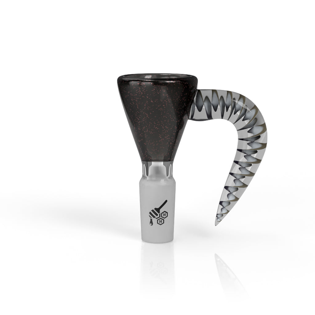 DICHRO GALAXY MARTINI WITH HORN PULL SLIDE - CannaDevices