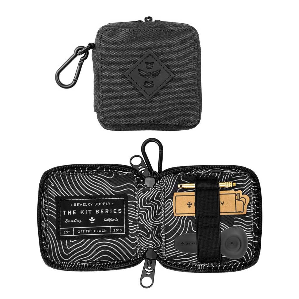 Revelry Pipe Kit Traveler case in Smoke.