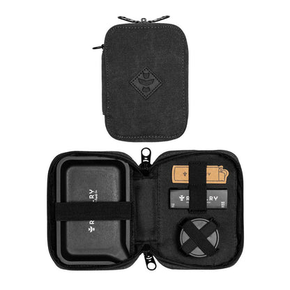 Revelry Rolling Kit Traveler in Smoke shown in a front product view.