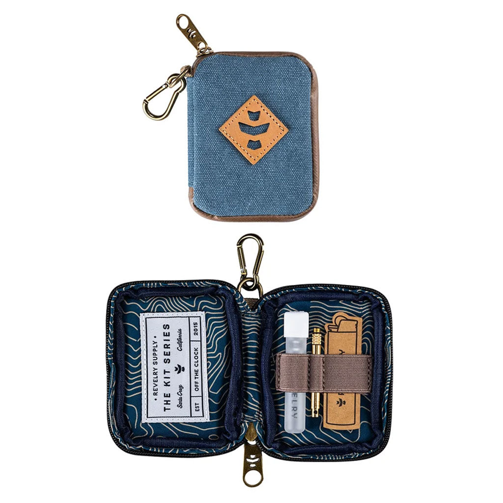 Revelry Supply All-in-One Smell-Proof Chillum Kit in Marine.