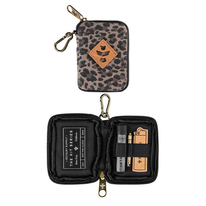 Revelry Supply All-in-One Smell-Proof Chillum Kit in the Leopard color.
