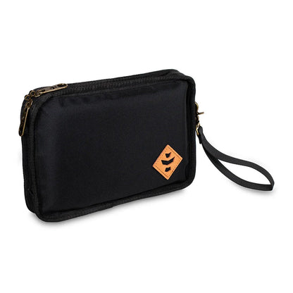 Revelry Supply Gordo padded bubbler pouch in black, simple product view.