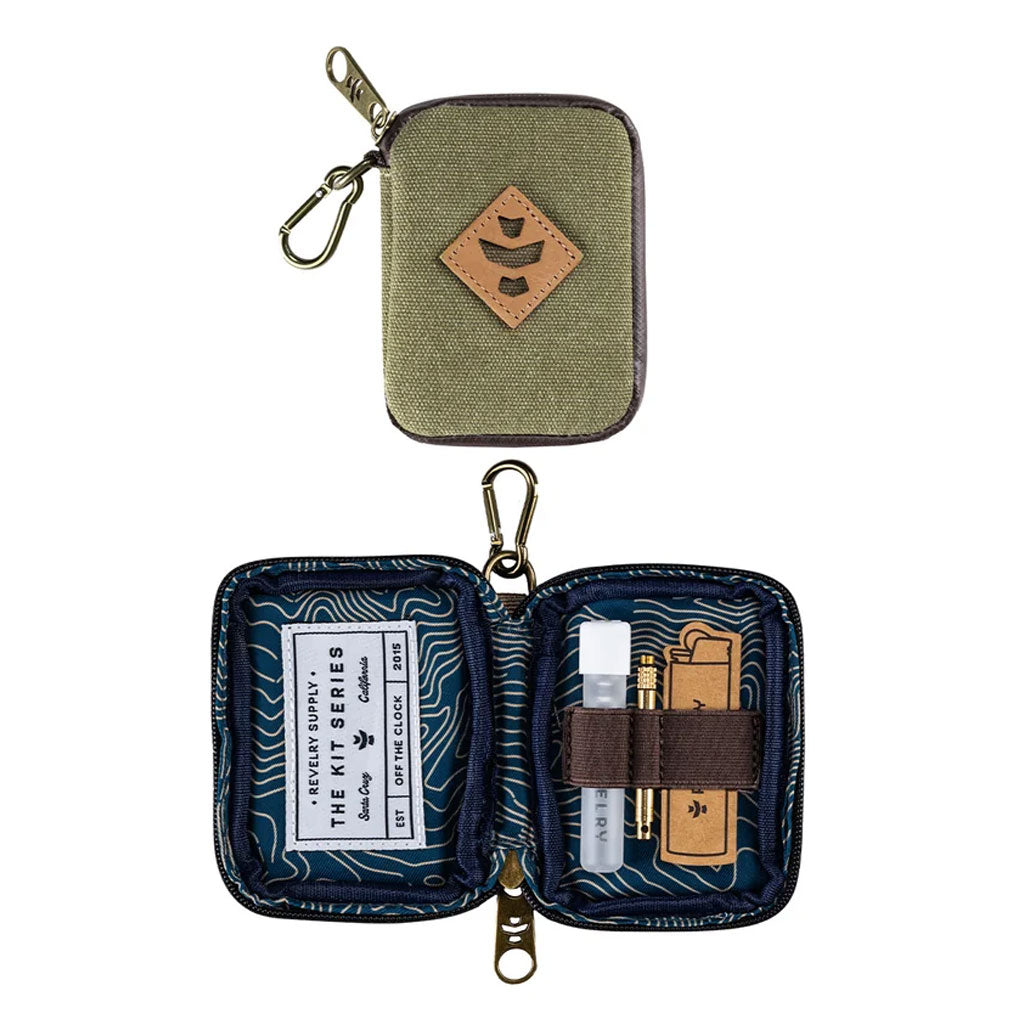 Revelry Supply All-in-One Smell-Proof Chillum Kit in Sage.