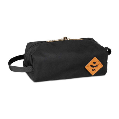 Black Revelry Supply The Cache Mini smell proof toiletry kit, full product view.
