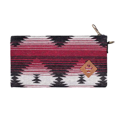 Revelry The Broker zippered stash bag in the Southwest pattern.