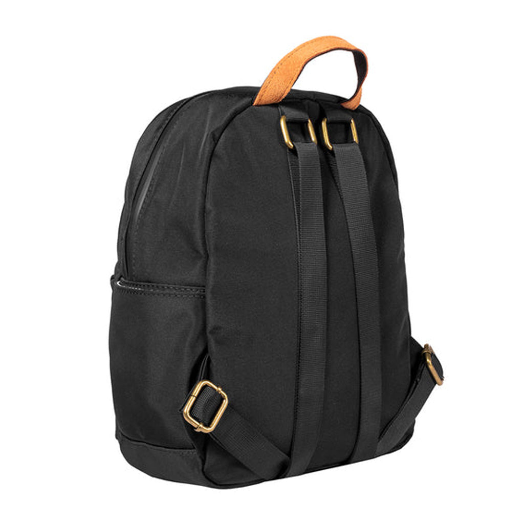 Black Revelry The Shorty smell proof mini backpack, full product view.