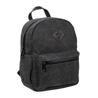 Compact Smoke-colored Revelry The Shorty smell proof mini backpack.