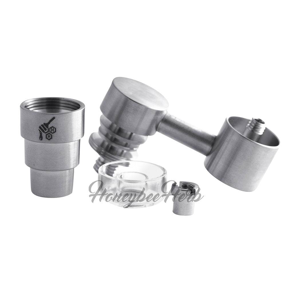 TITANIUM 4-IN-1 SIDECAR HYBRID BANGER - CannaDevices